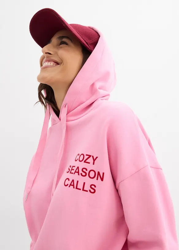 Sweat oversize 100% coton, bonprix