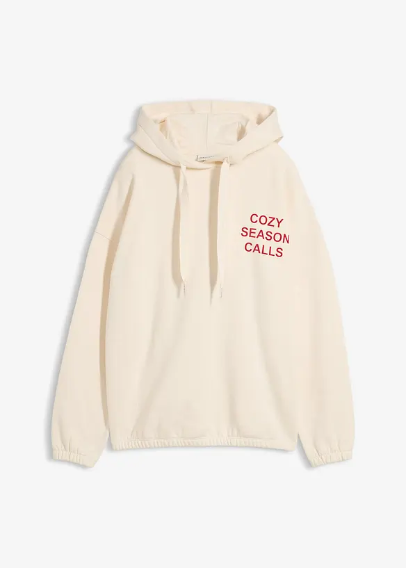 Sweat oversize 100% coton, bonprix