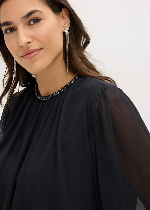 Combinaison en mousseline avec strass, bonprix