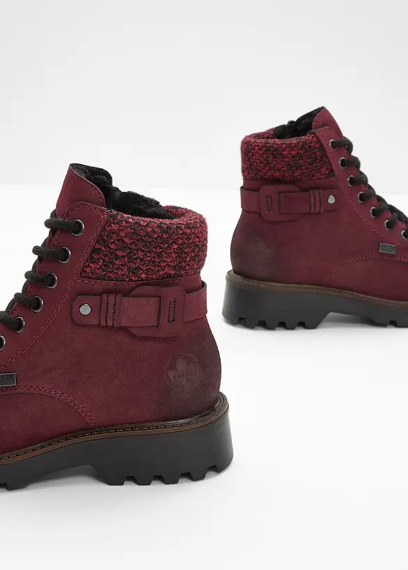 Boots lacées Rieker à membrane Tex, Rieker