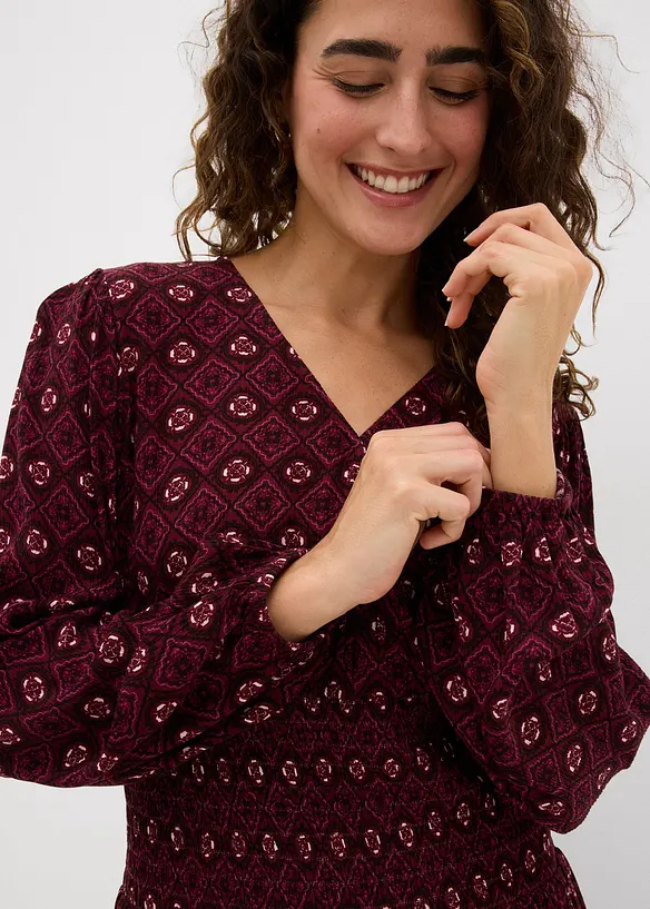 Robe courte en viscose fluide, bonprix