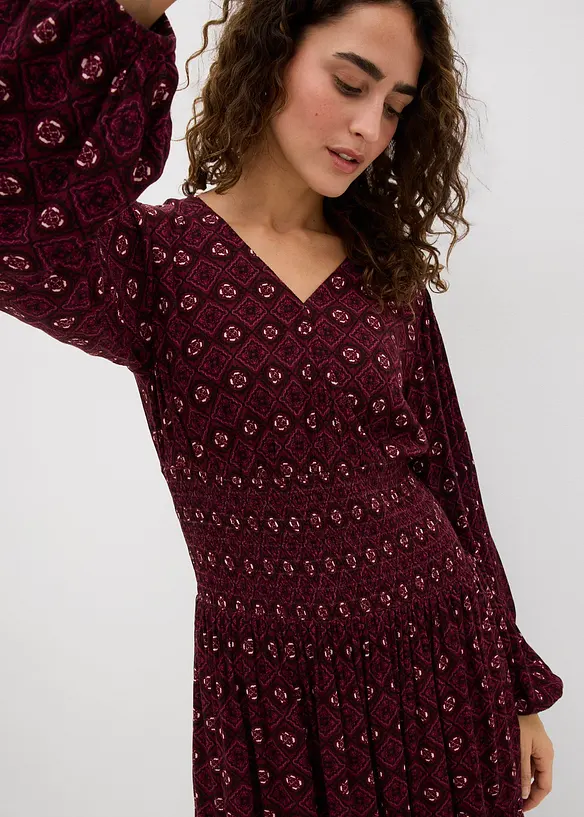 Robe courte en viscose fluide, bonprix