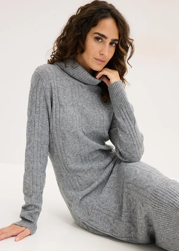 Robe en maille, bonprix