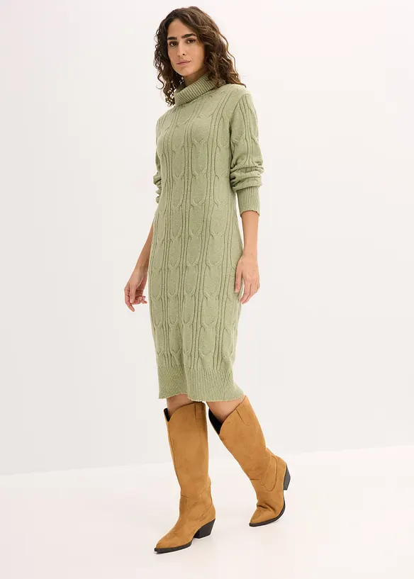 Robe en maille, bonprix