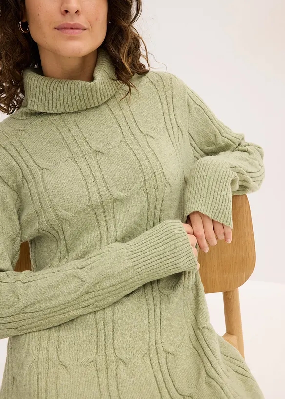 Robe en maille, bonprix