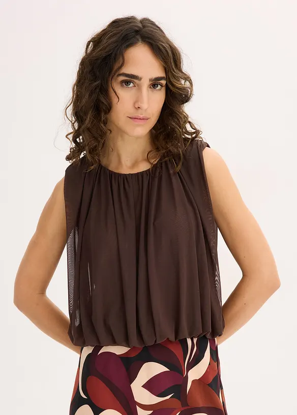 T-shirt en mesh délicat, bonprix