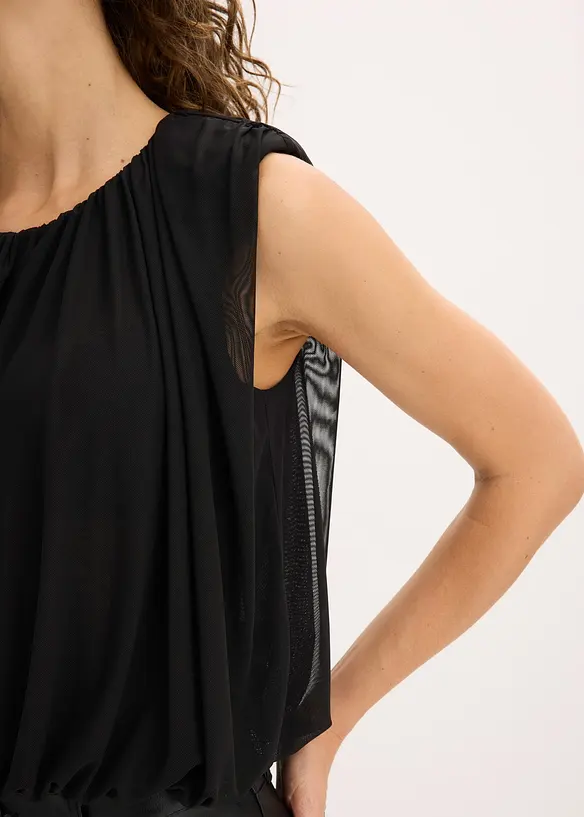 T-shirt en mesh d&eacute;licat, bonprix