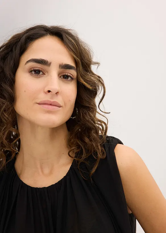 T-shirt en mesh d&eacute;licat, bonprix