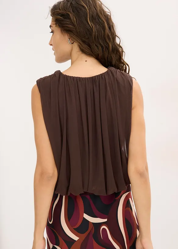 T-shirt en mesh délicat, bonprix