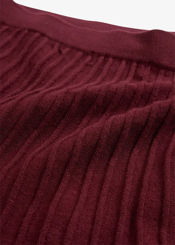 Jupe en maille avec laine mérinos, bonprix