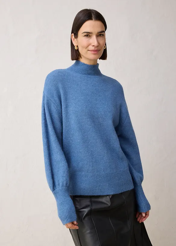 Pull avec laine d’alpaga, bonprix