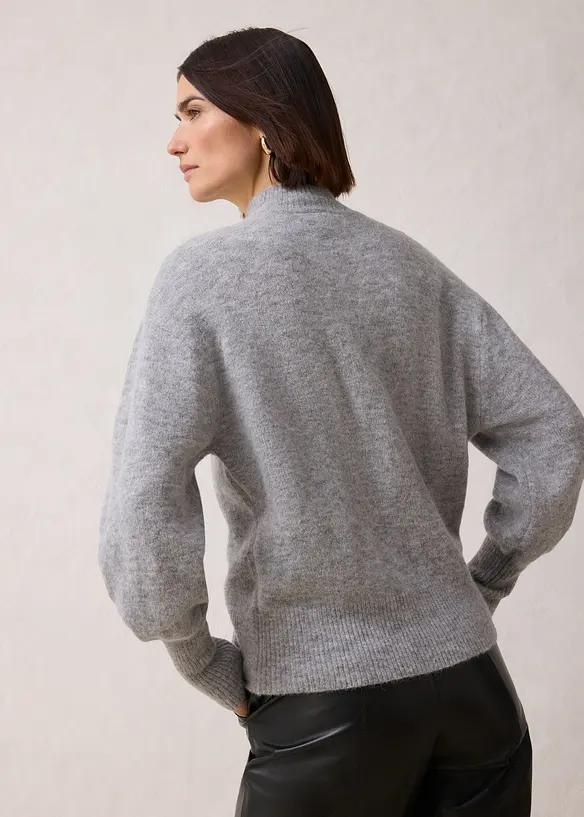 Pull avec laine d&rsquo;alpaga, bonprix