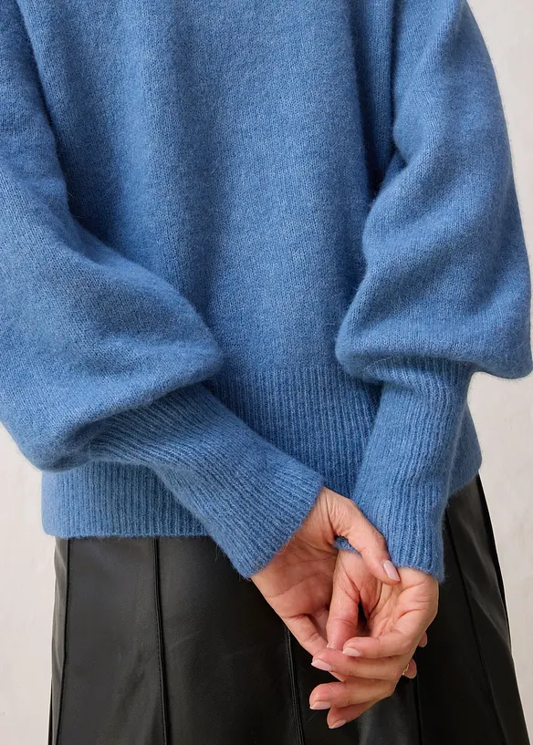 Pull avec laine d’alpaga, bonprix