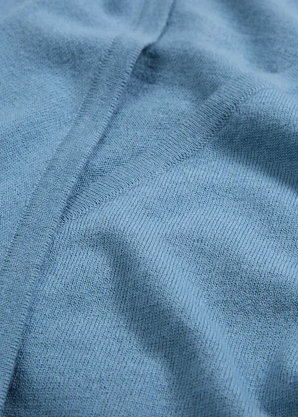 Gilet en maille cache-cœur, bonprix