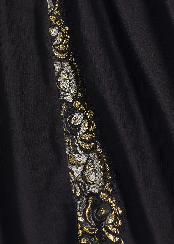 Robe de chambre kimono à dentelle brillante, bonprix