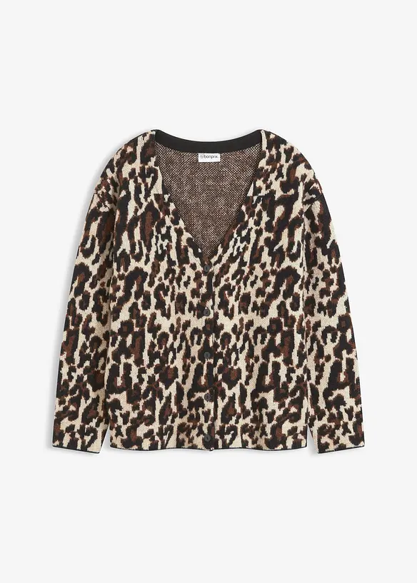 Gilet en maille Jacquard, bonprix