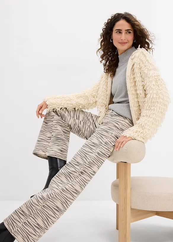 Pantalon en twill de coton extensible, bonprix