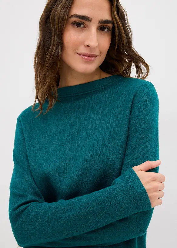 T-shirt en maille près du corps, bonprix