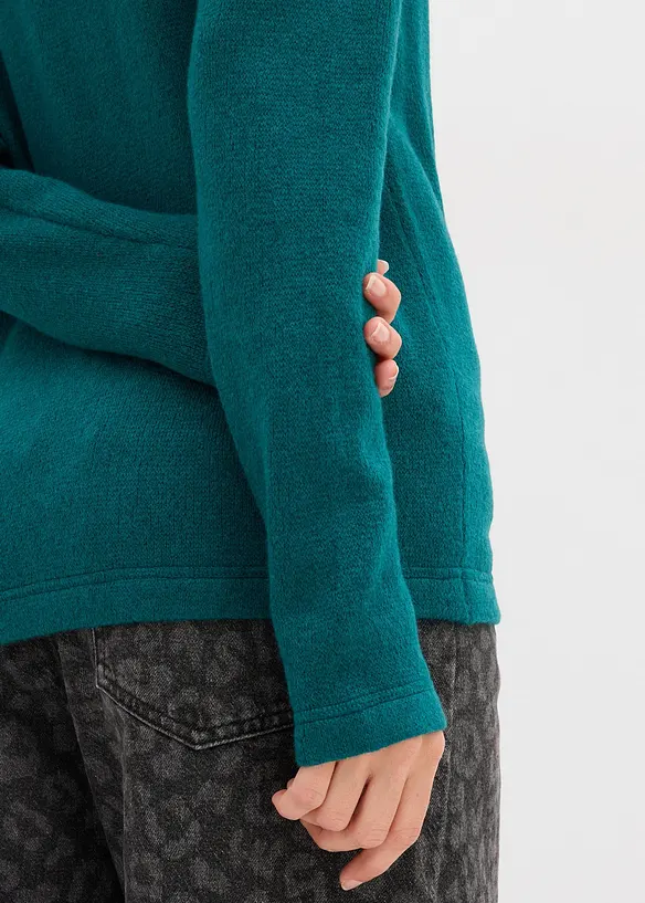 T-shirt en maille près du corps, bonprix