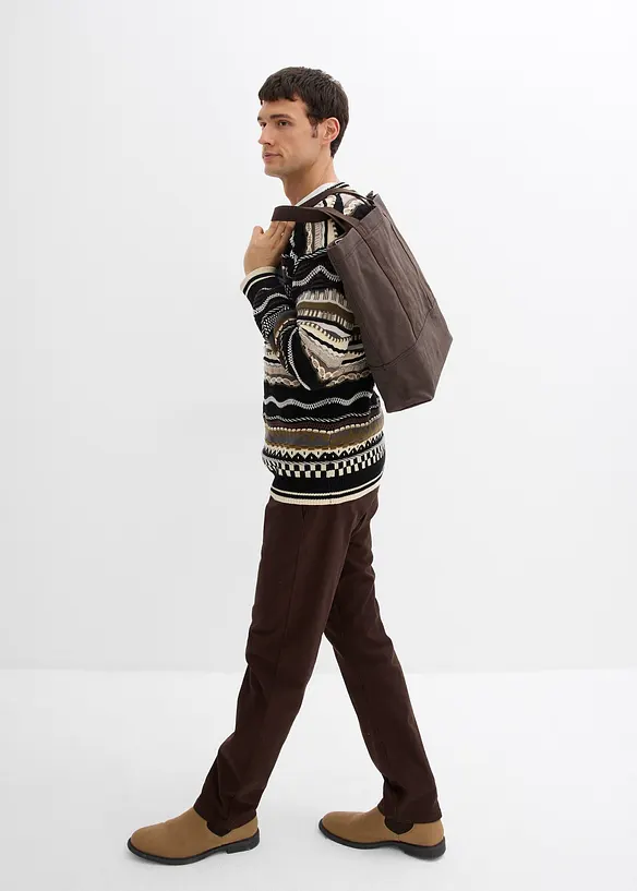 Pull en grosse maille 100% coton, bonprix