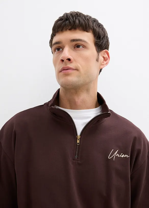 Survêtement ample 100% coton (ens. 2 pces), bonprix