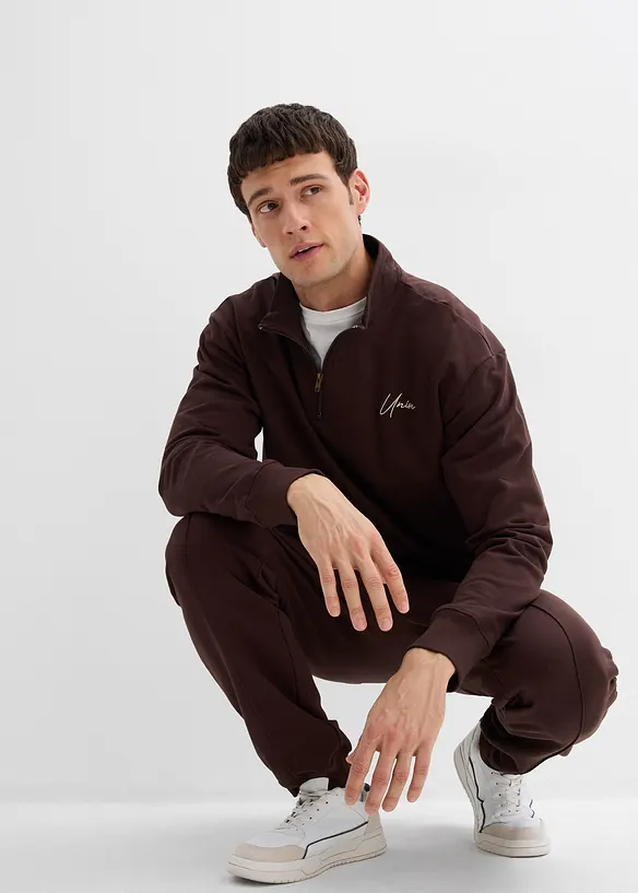 Survêtement ample 100% coton (ens. 2 pces), bonprix