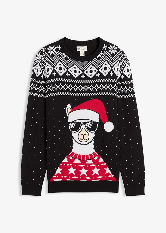 Pull de Noël doux, bonprix