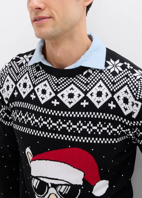 Pull de Noël doux, bonprix