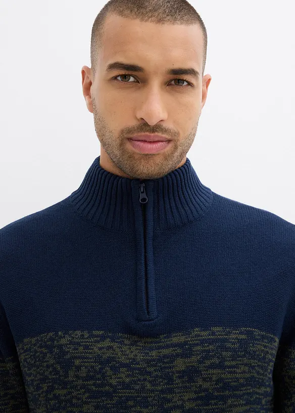 Pull camionneur doux en grosse maille, bonprix