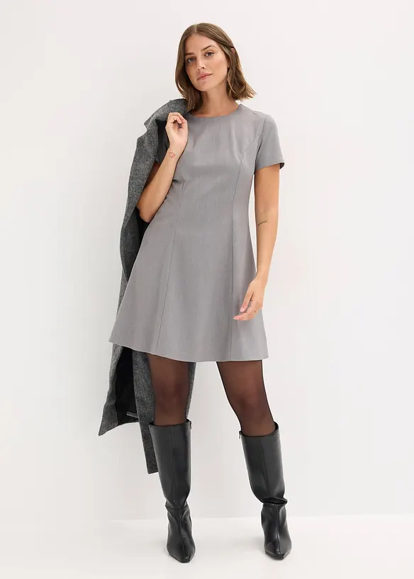 Robe courte, coupe patineuse, bonprix