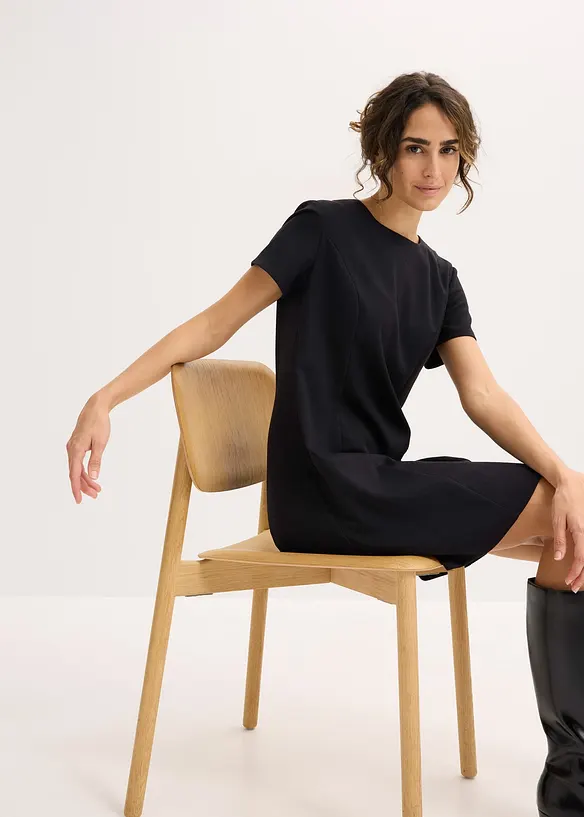 Robe courte, coupe patineuse, bonprix