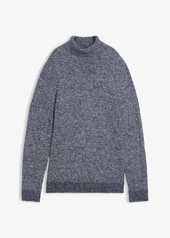 Pull col roulé 100% coton, bonprix