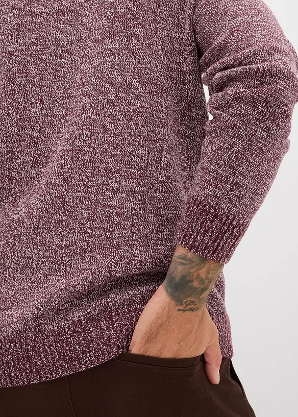 Pull col roulé 100% coton, bonprix