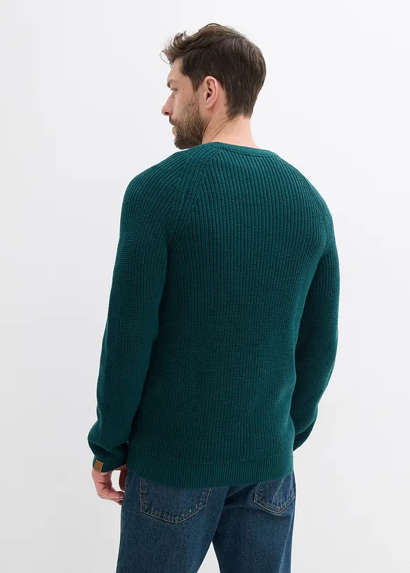 Pull doux à col rond, bonprix