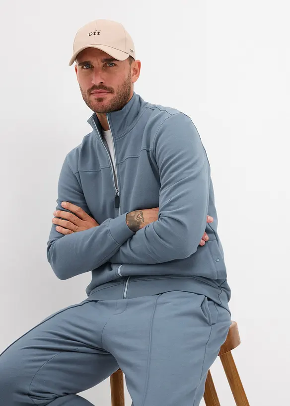 Sweat zippé, bonprix