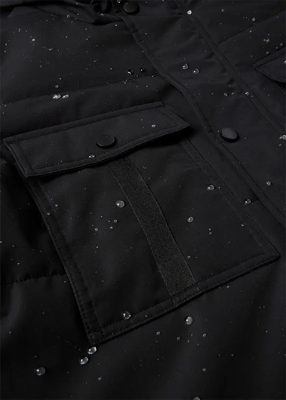 Parka matelassée et déperlante avec poches, bonprix
