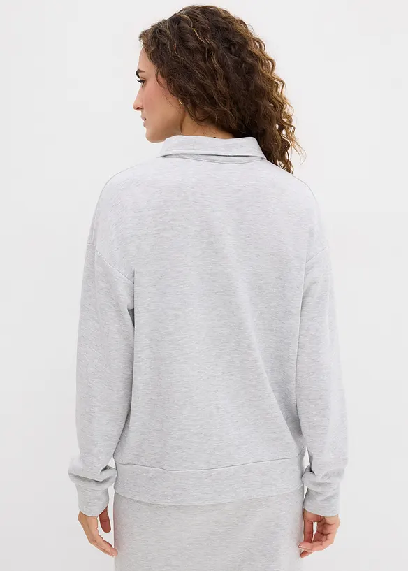 Sweat-shirt à rivets, bonprix