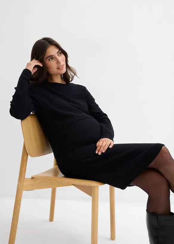 Ensemble pull et jupe pour la grossesse et après (2 pces), bonprix