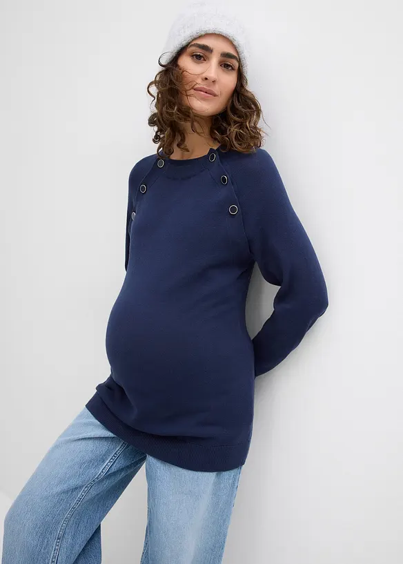 Pull de grossesse et d’allaitement 100% coton, bonprix
