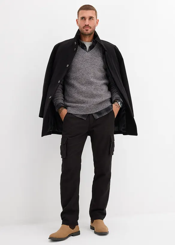 Pull en grosse maille facile d’entretien, bonprix