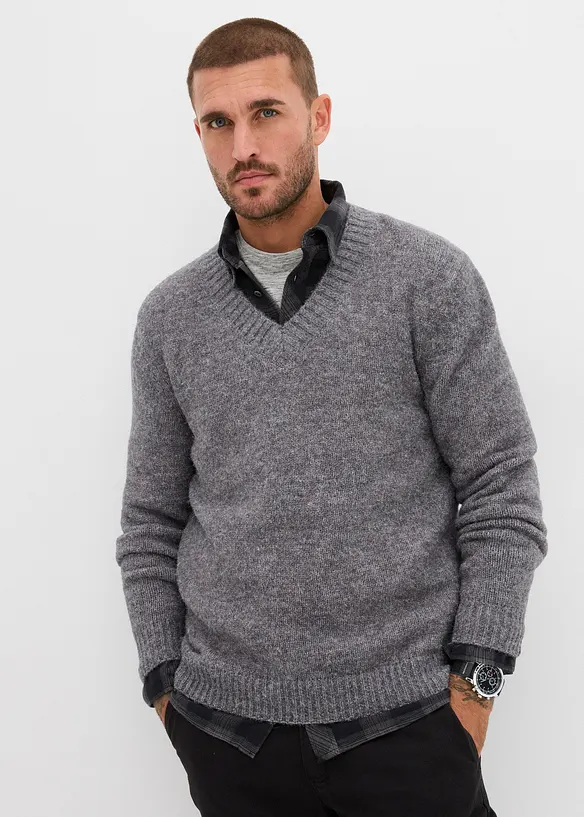 Pull en grosse maille facile d’entretien, bonprix