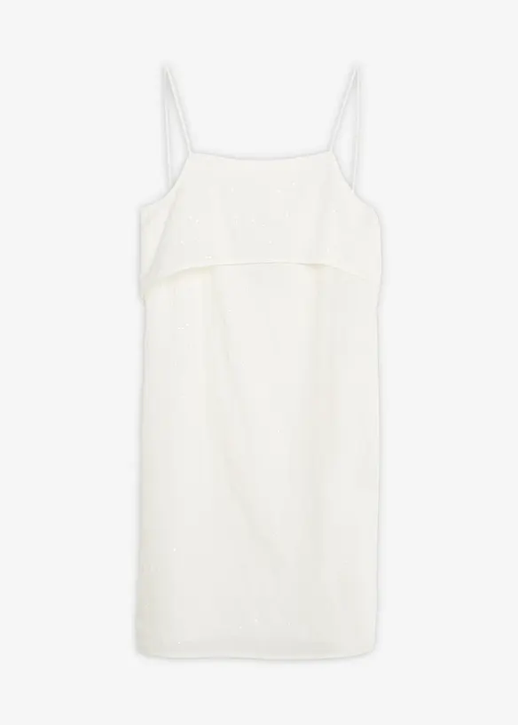 Robe courte brodée de sequins, bonprix