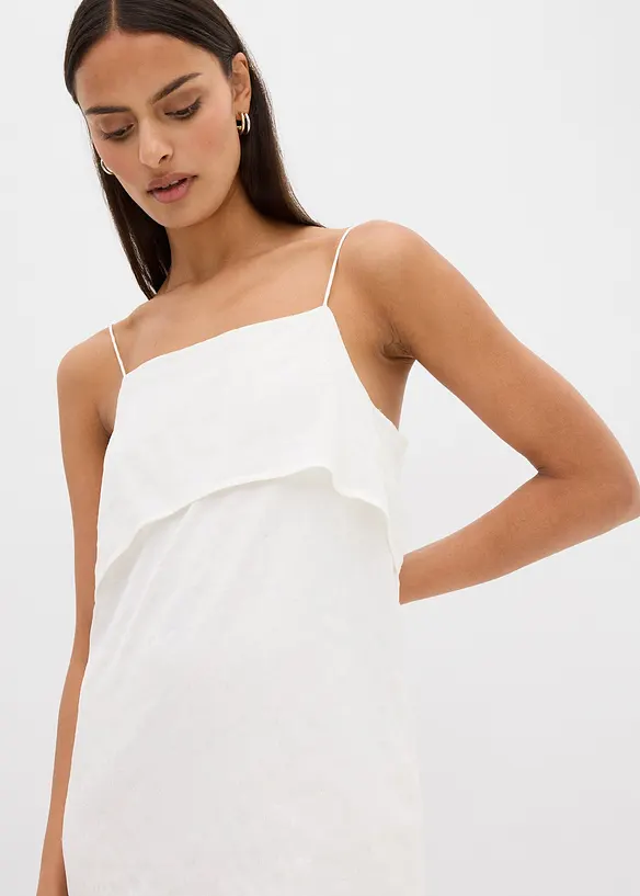 Robe courte brodée de sequins, bonprix