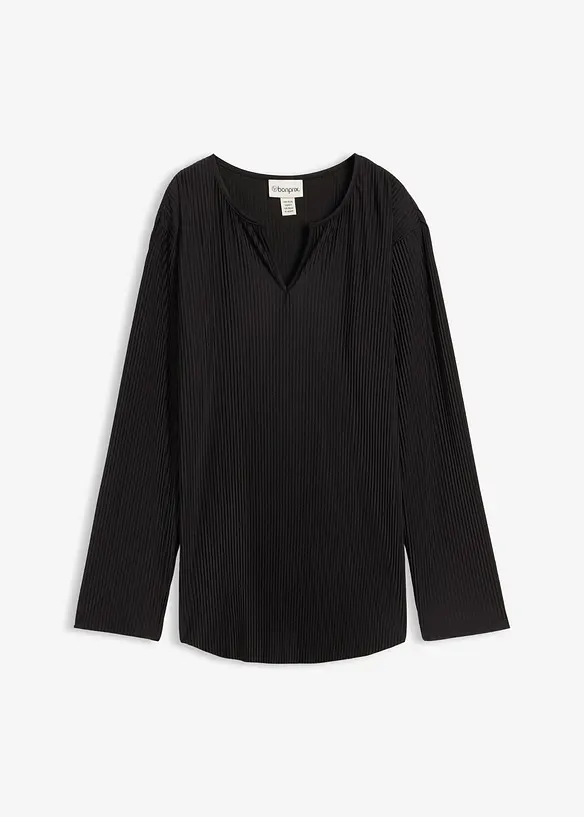 T-shirt plissé, bonprix