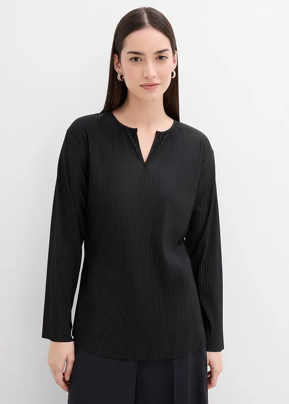 T-shirt plissé, bonprix