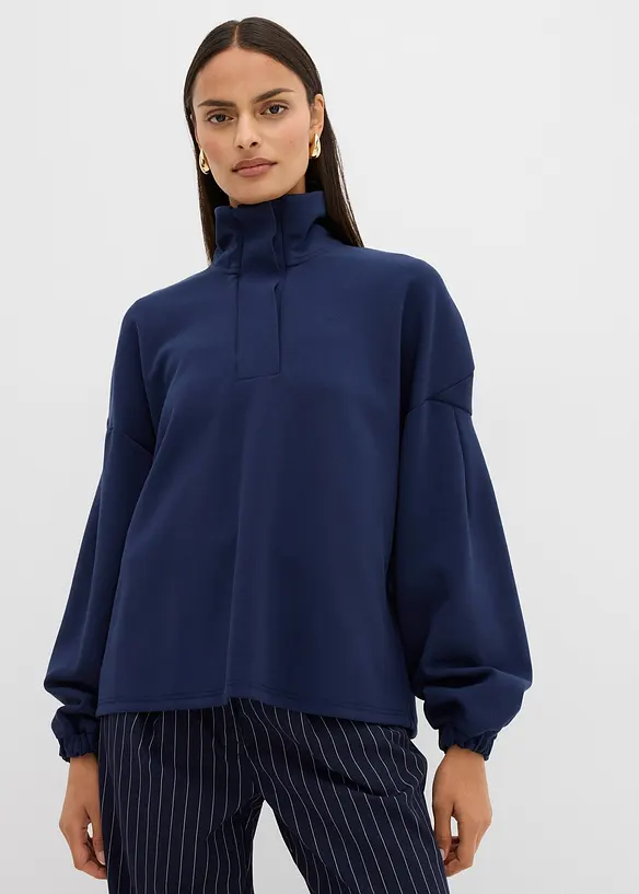 Sweat-shirt oversize en néoprène, bonprix