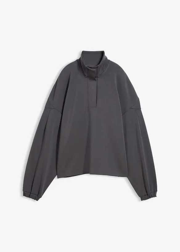 Sweat-shirt oversize en néoprène, bonprix