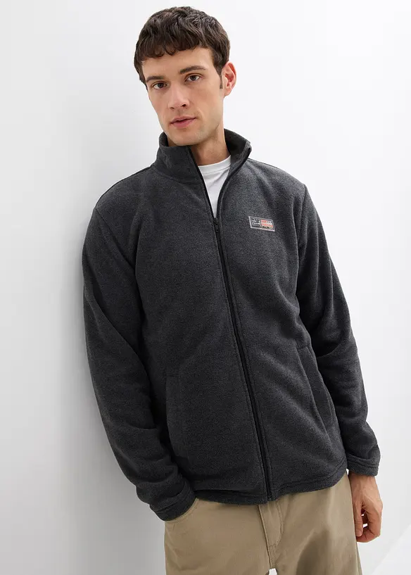 Veste polaire douce à poches sur le côté, bonprix