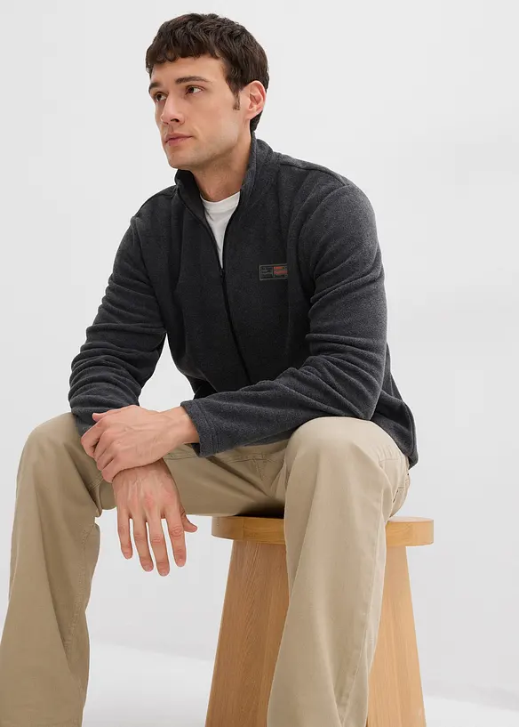 Veste polaire douce à poches sur le côté, bonprix