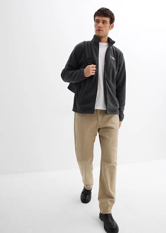 Veste polaire douce à poches sur le côté, bonprix